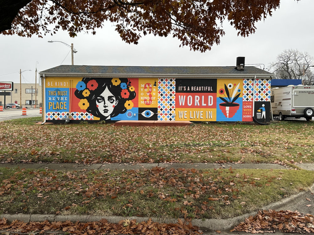 mural in Decatur by artist unknown.