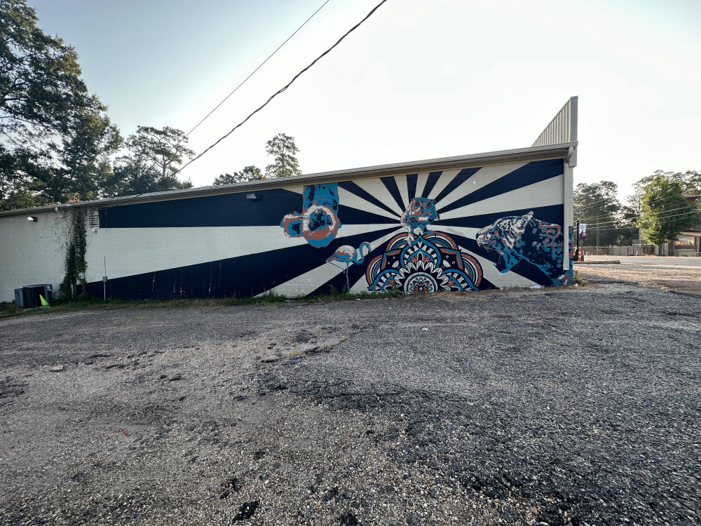 mural in Hattiesburg by artist unknown.