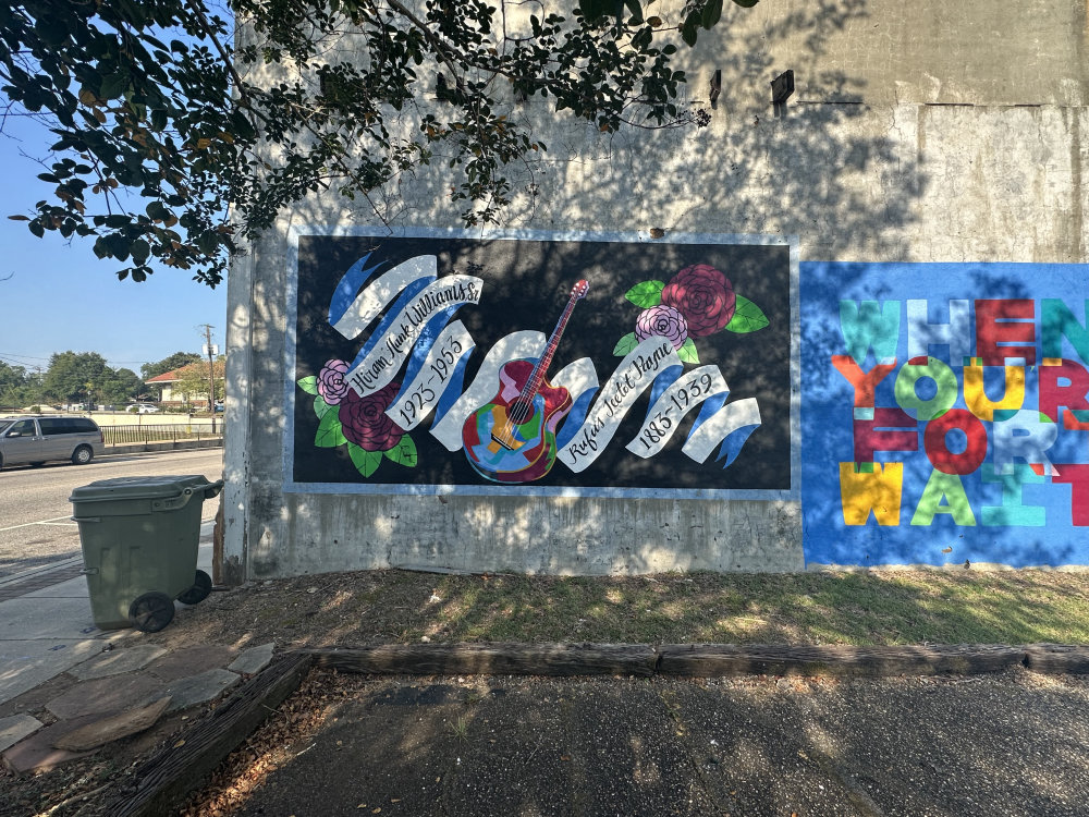 mural in Greenville by artist unknown.