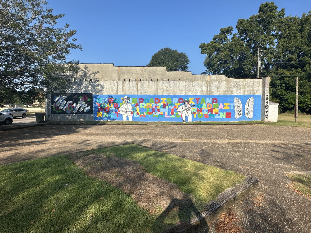 mural in Greenville by artist unknown.