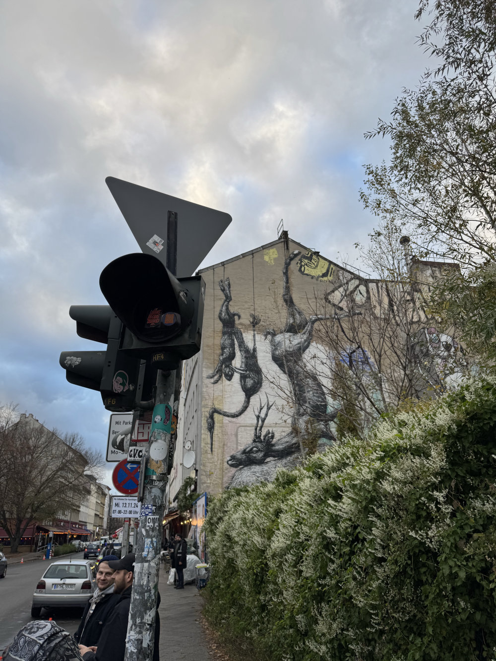 mural in Berlin by artist ROA.