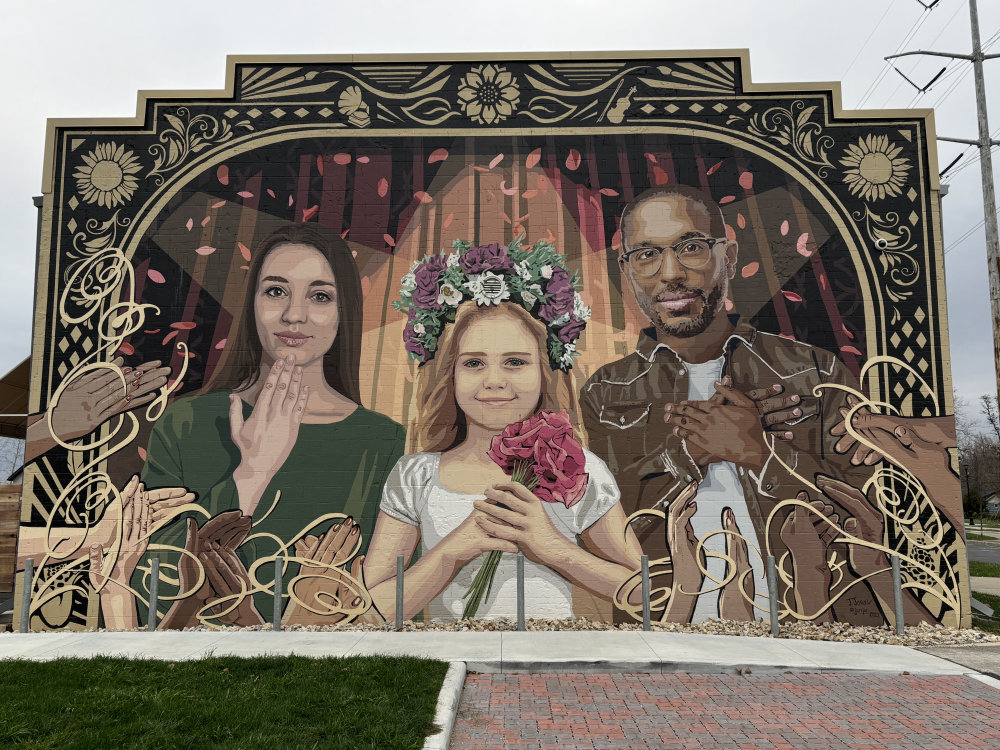 mural in Hilliard by artist Jeremy Jarvis.