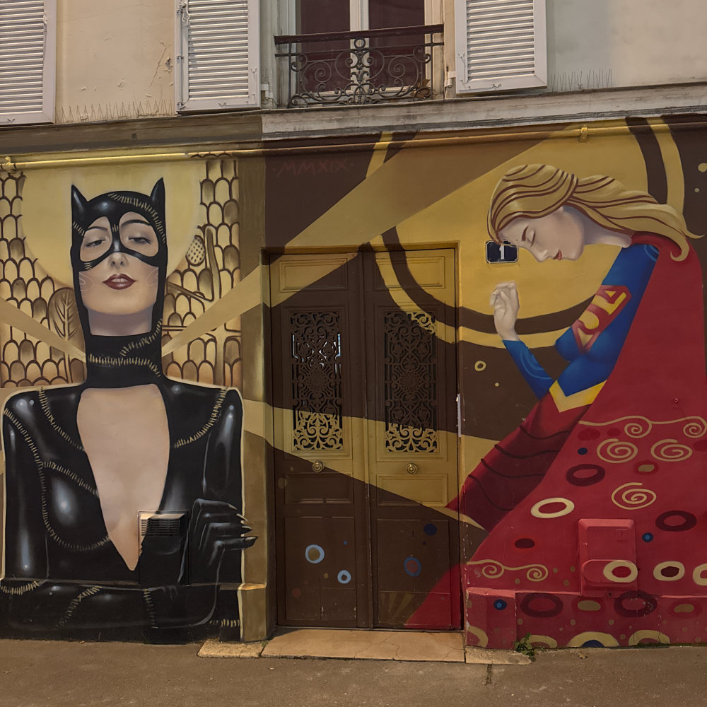 mural in Paris by artist unknown.