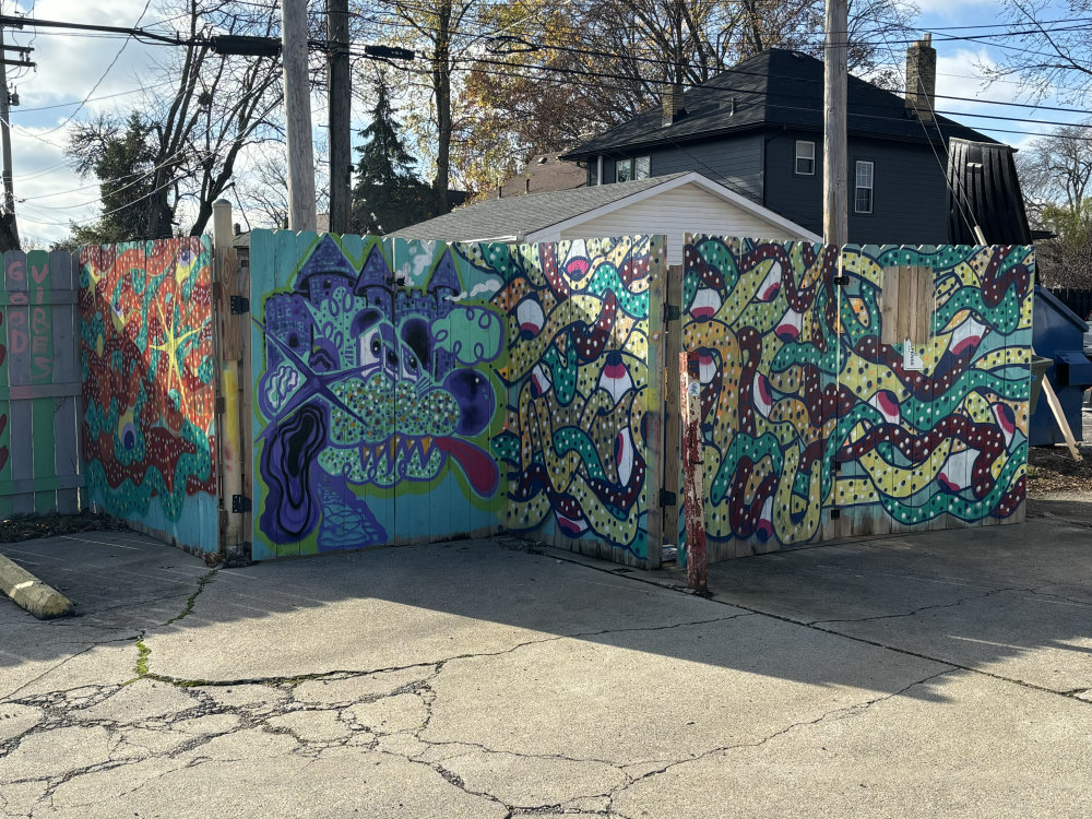 mural in Columbus by artist unknown.