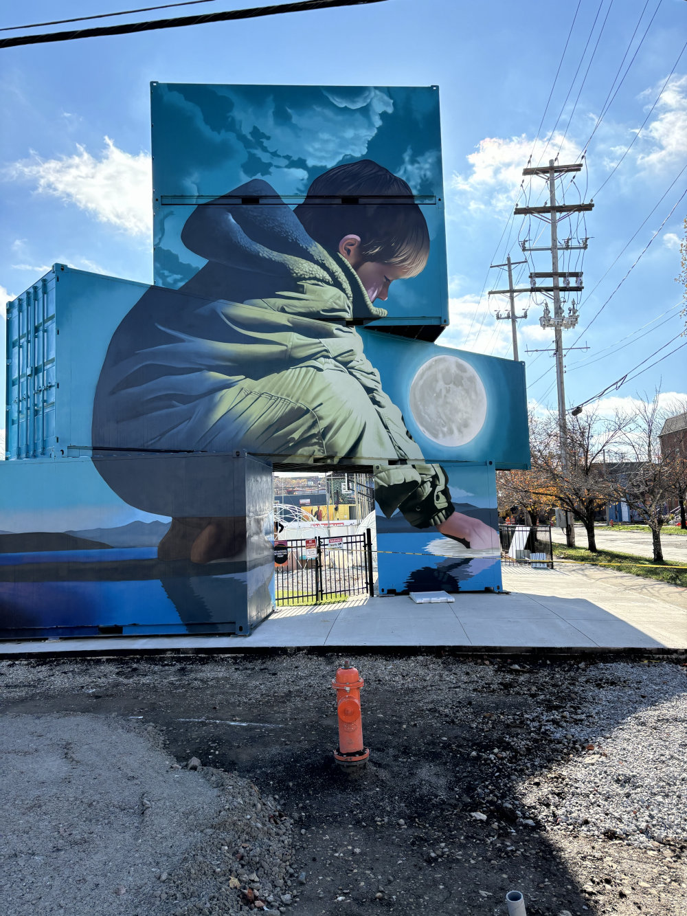 mural in Columbus by artist unknown.