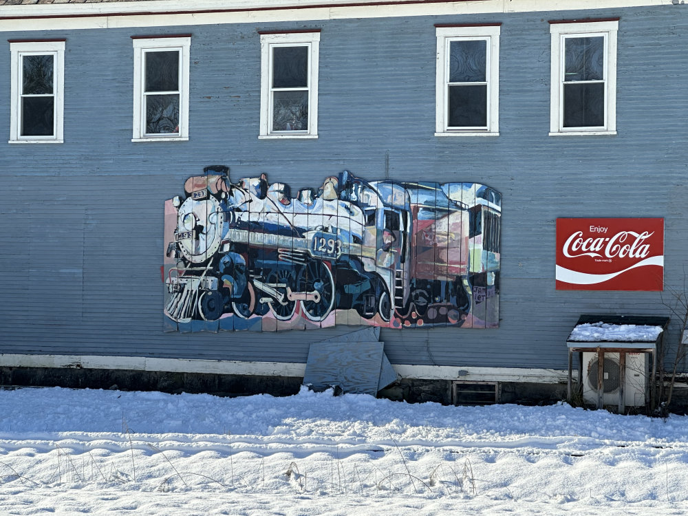 mural in Chester by artist unknown.