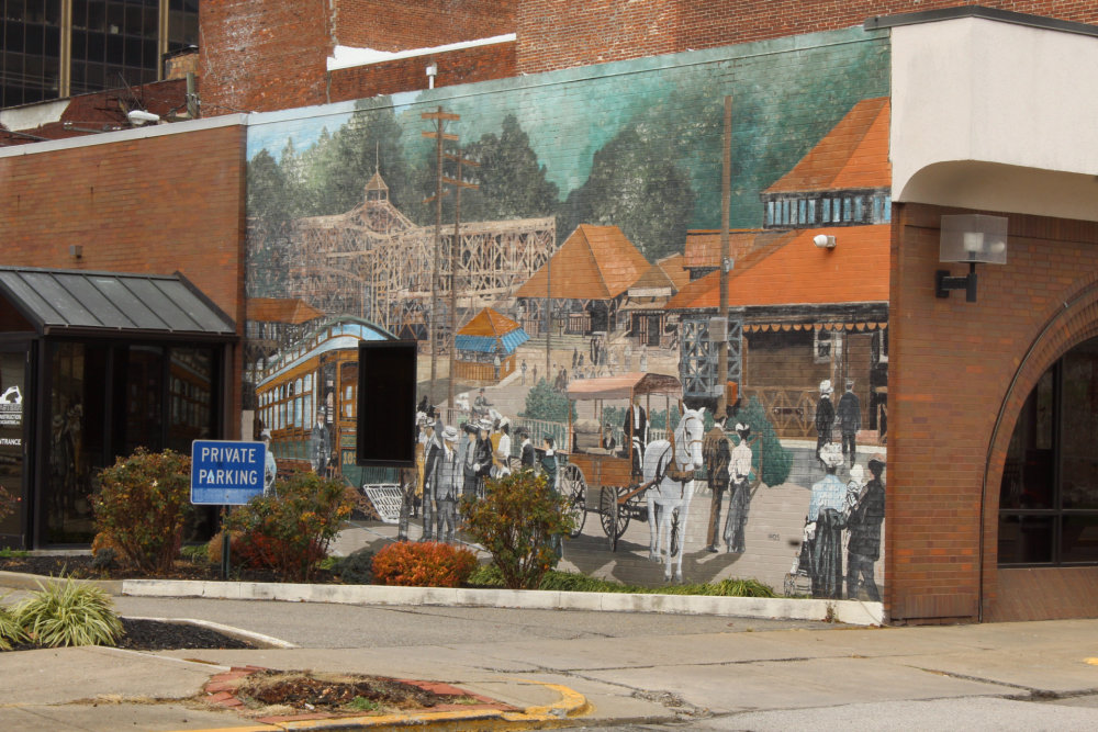 mural in Steubenville by artist unknown.