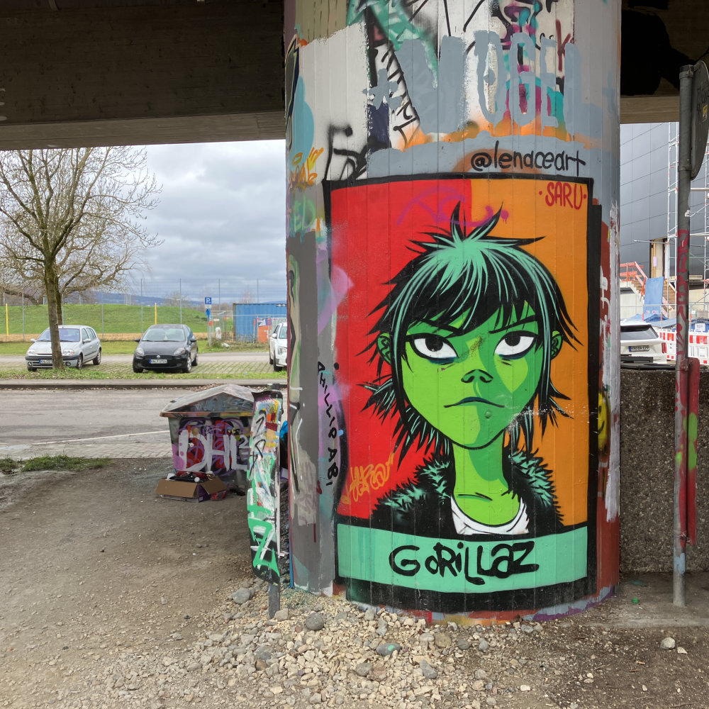 mural in Konstanz by artist unknown.