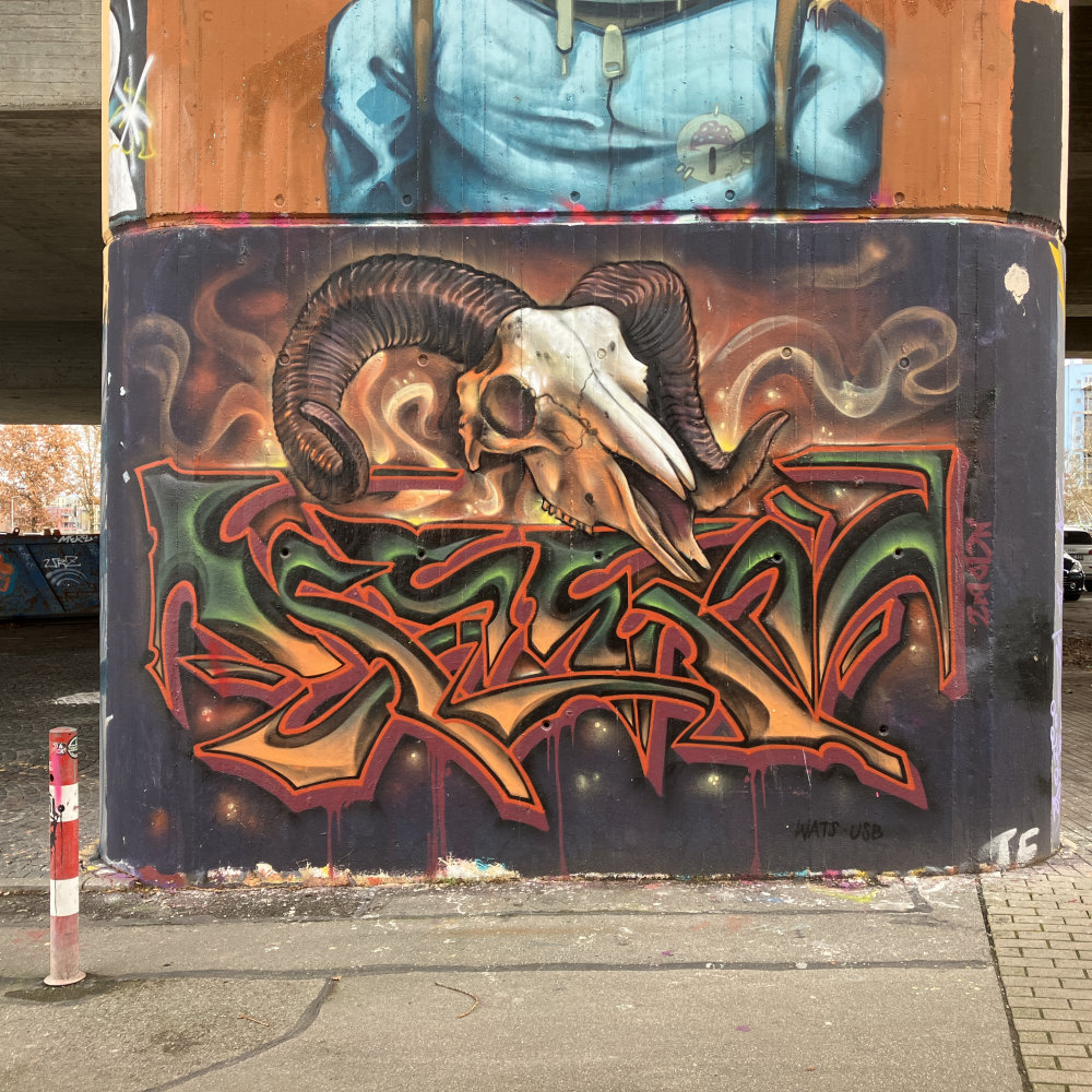 mural in Konstanz by artist unknown.