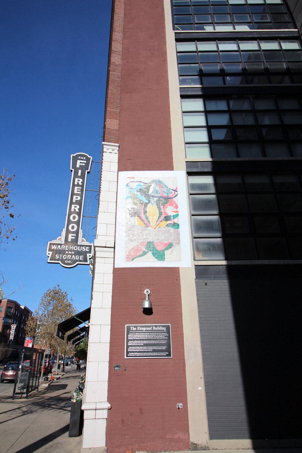 mural in Columbus by artist unknown.