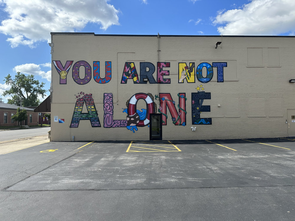 mural in Buffalo by artist unknown.