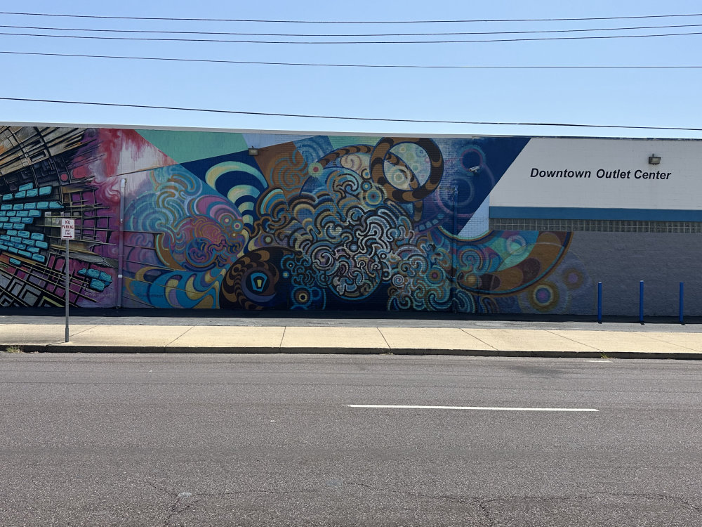 mural in Peoria by artist unknown.