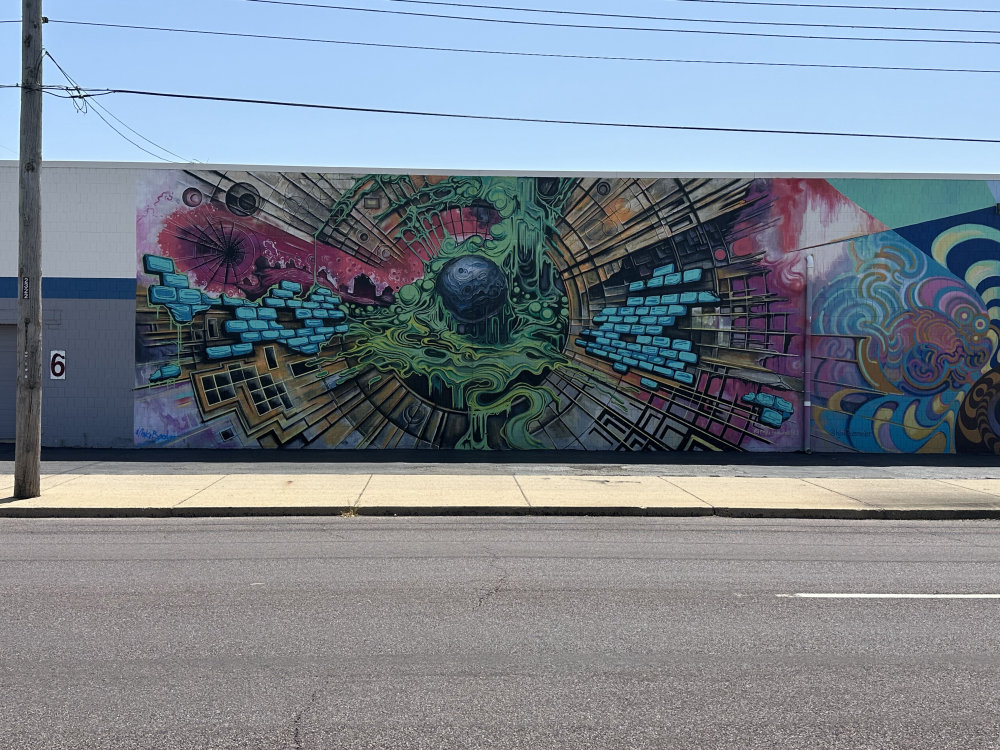 mural in Peoria by artist unknown.