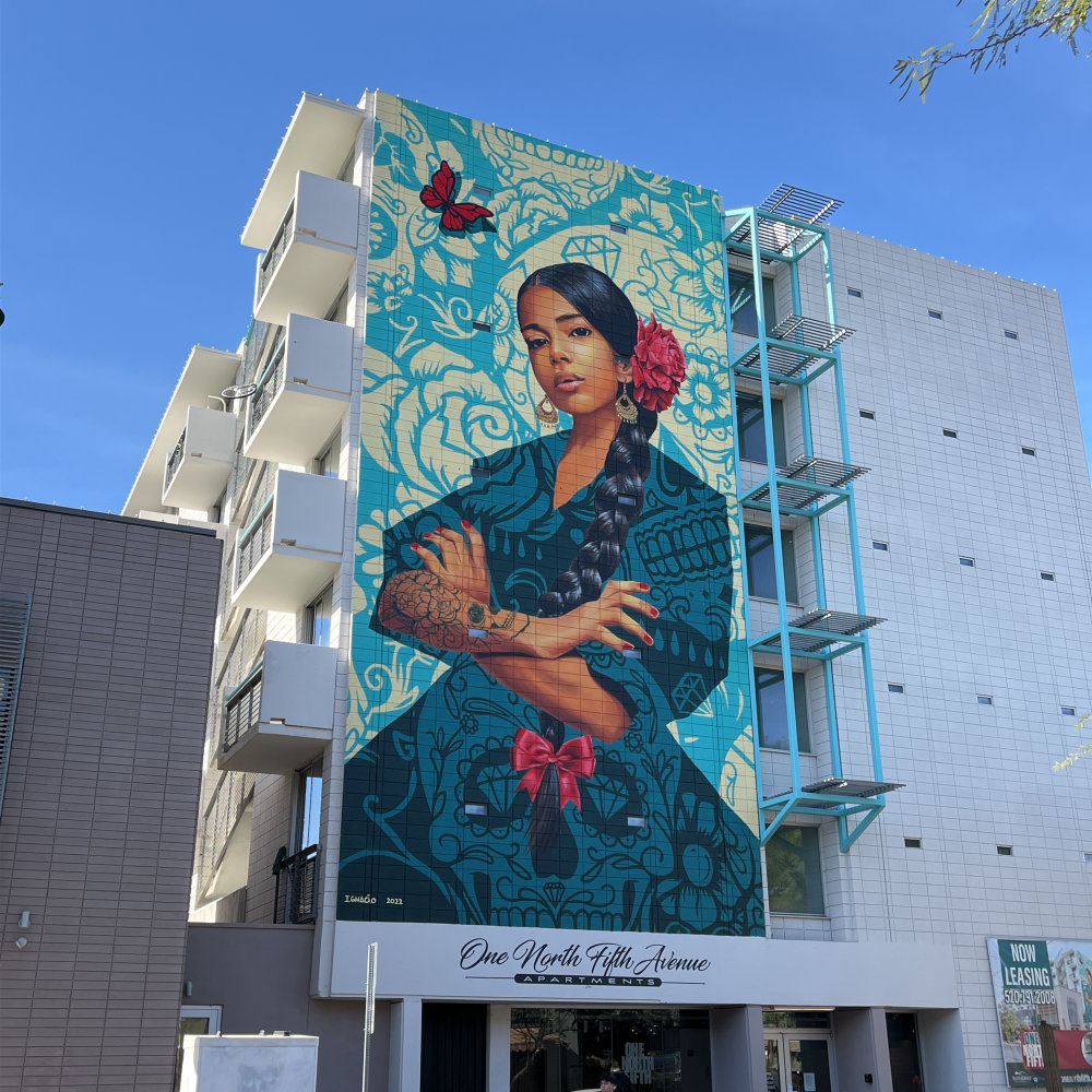 mural in Tucson by artist Ignacio Garcia.