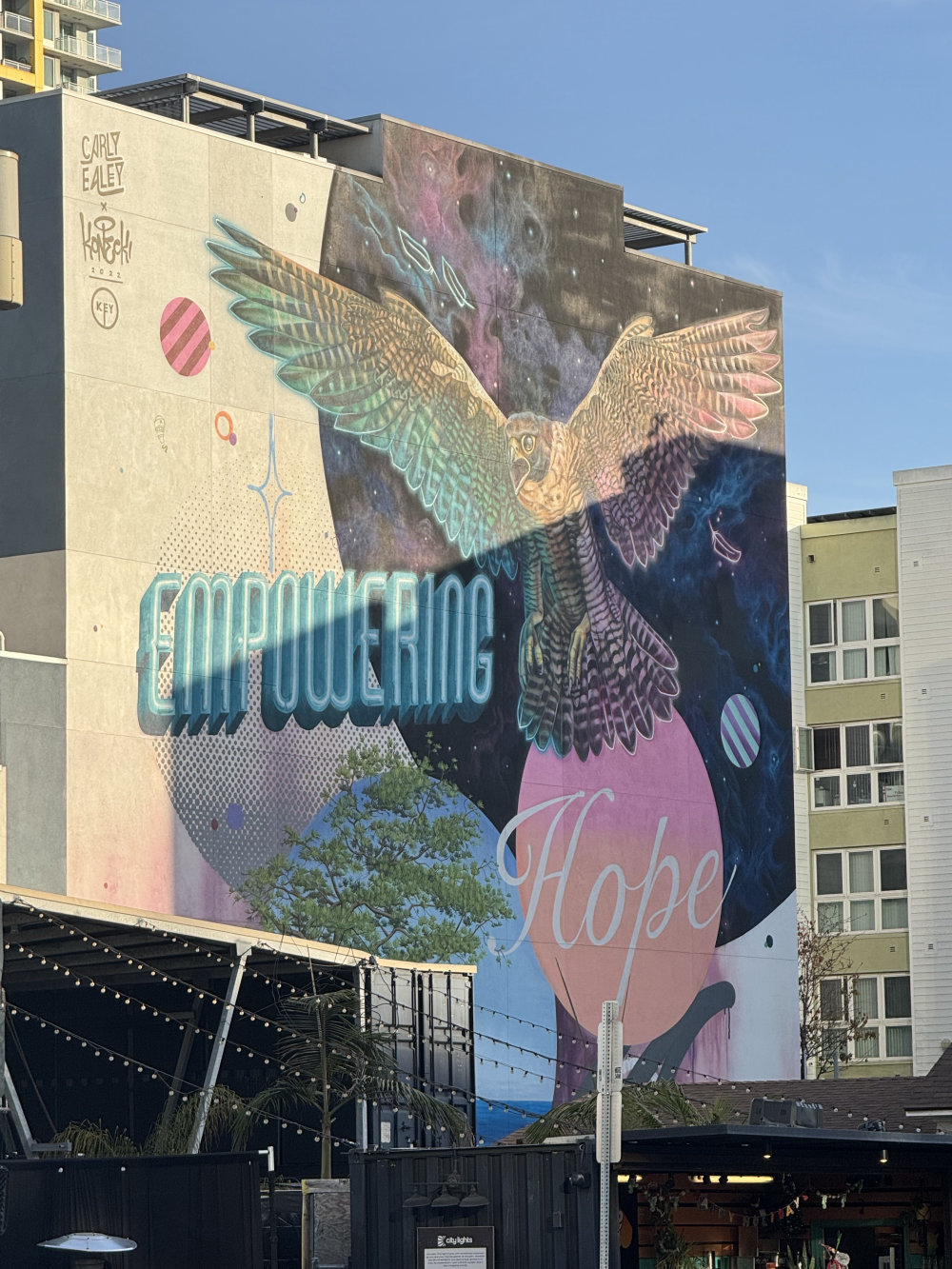 mural in San Diego by artist Carly Ealey.