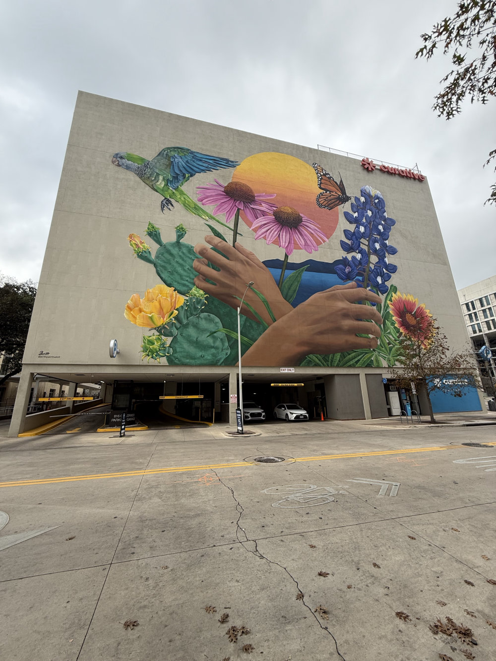 mural in Austin by artist Brittany Johnson.