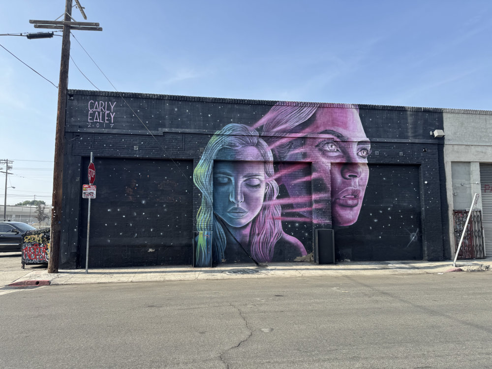 mural in Los Angeles by artist unknown.