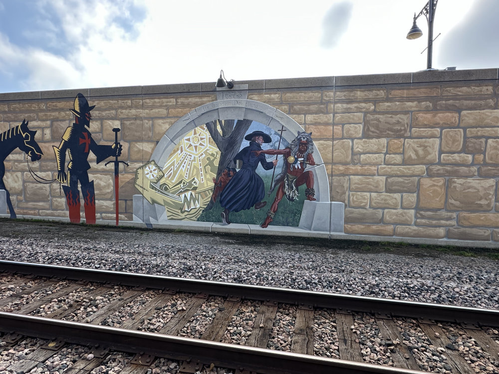 mural in Cape Girardeau by artist unknown.