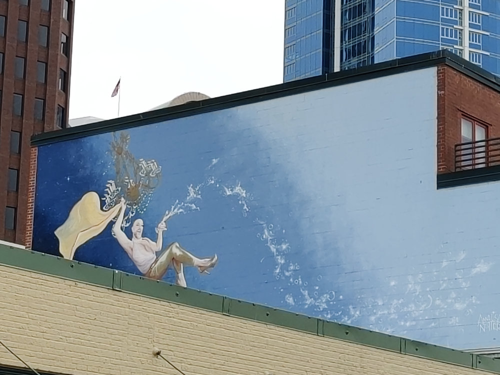mural in Seattle by artist unknown.