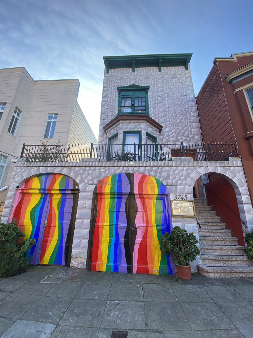 mural in San Francisco by artist unknown.