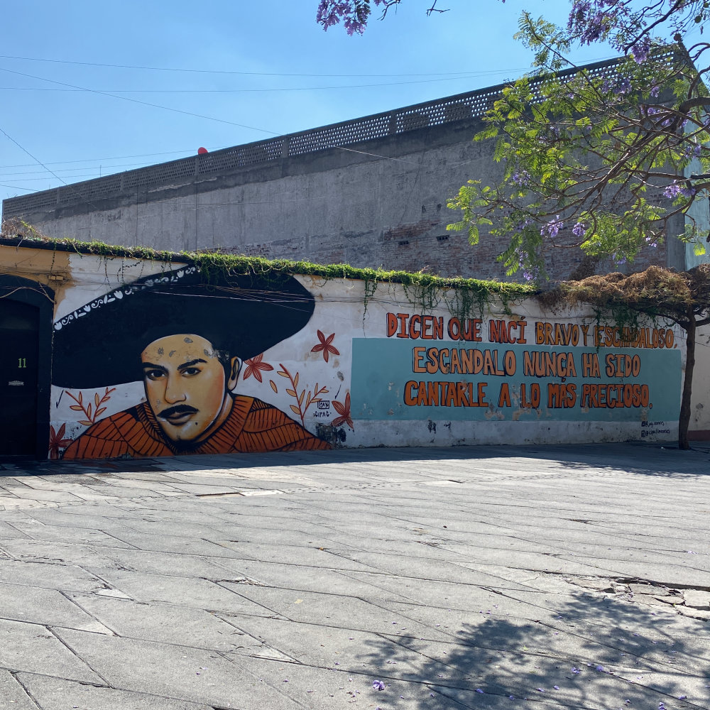 mural in Ciudad de México by artist unknown.