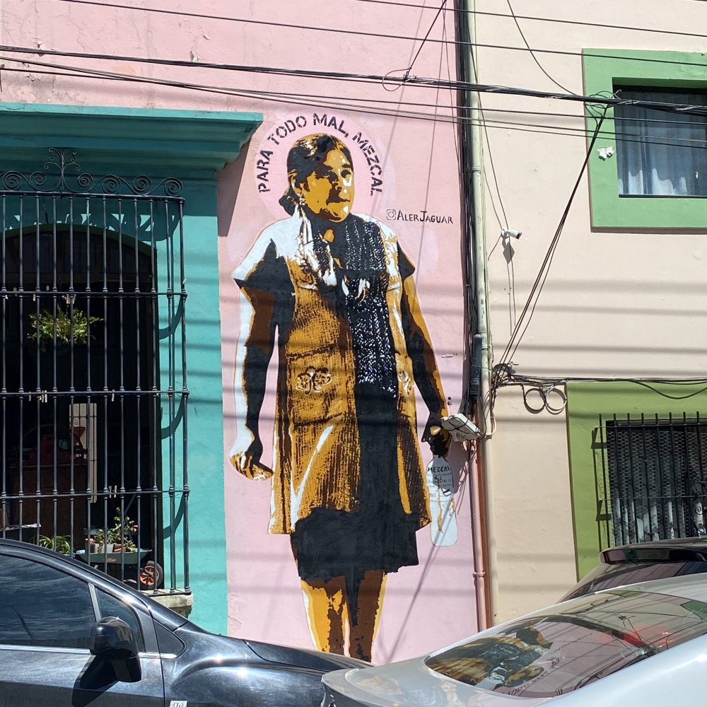 mural in Centro by artist unknown.