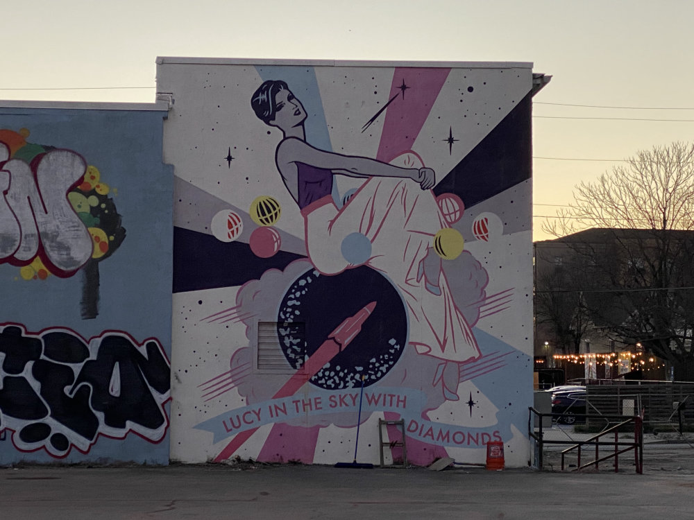 mural in Atlanta by artist Tommy Bronx.