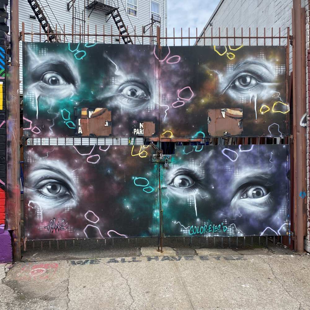 mural in Queens by artist unknown.