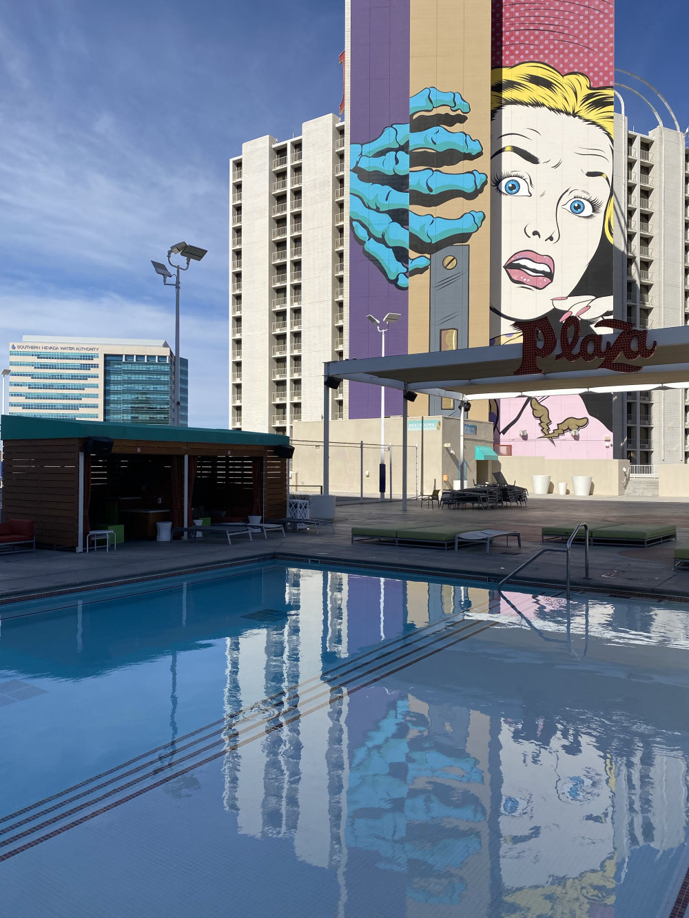 mural in Las Vegas by artist DFace.