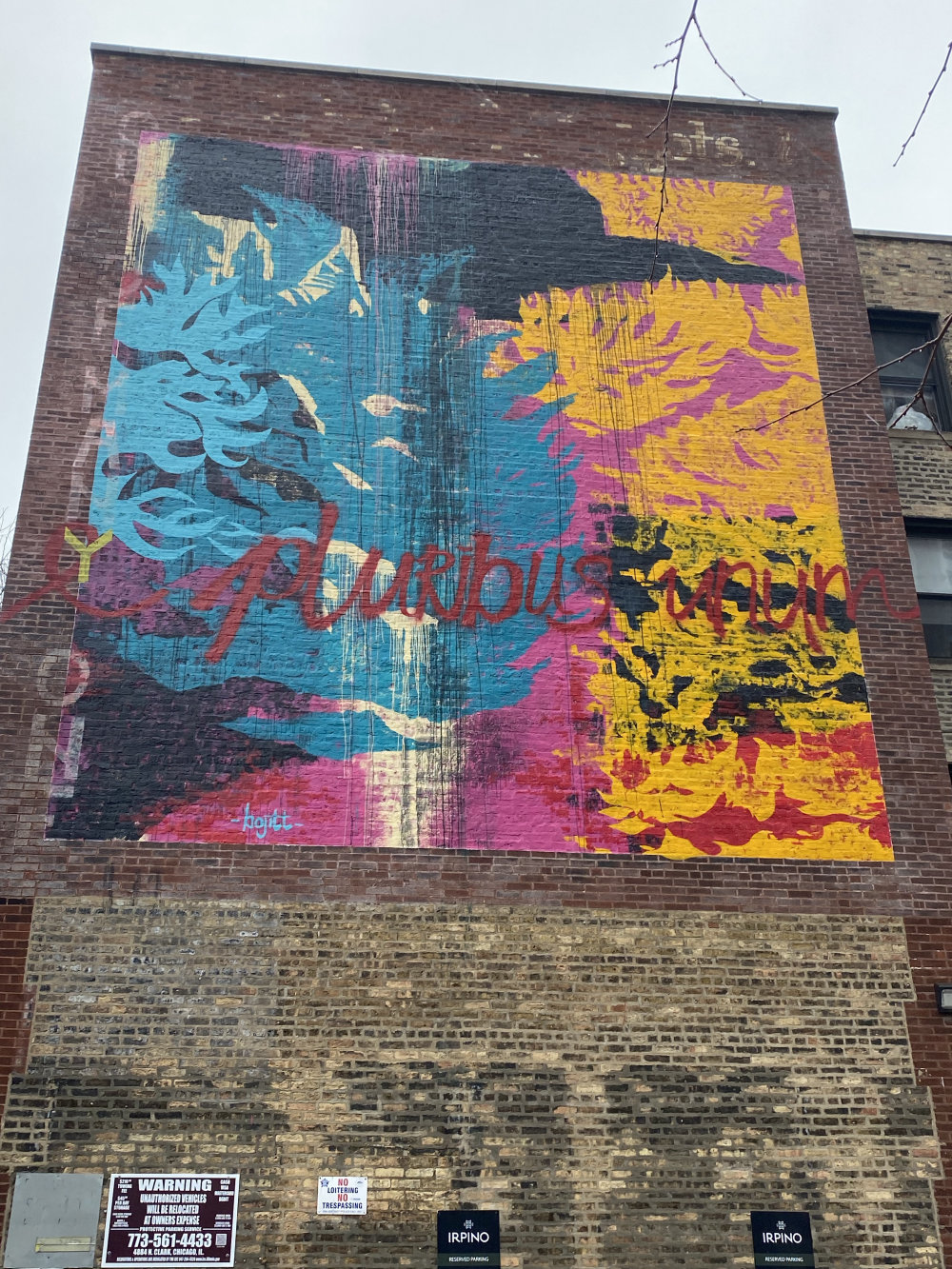 mural in Chicago by artist BOJITT.
