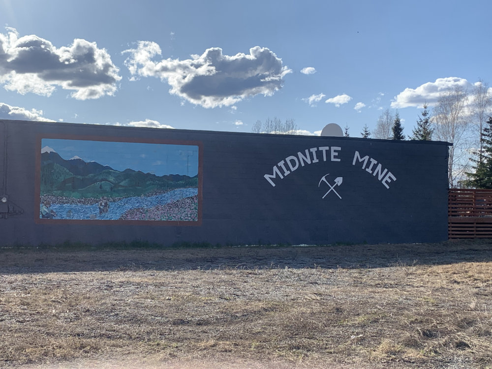 mural in Fairbanks by artist unknown.