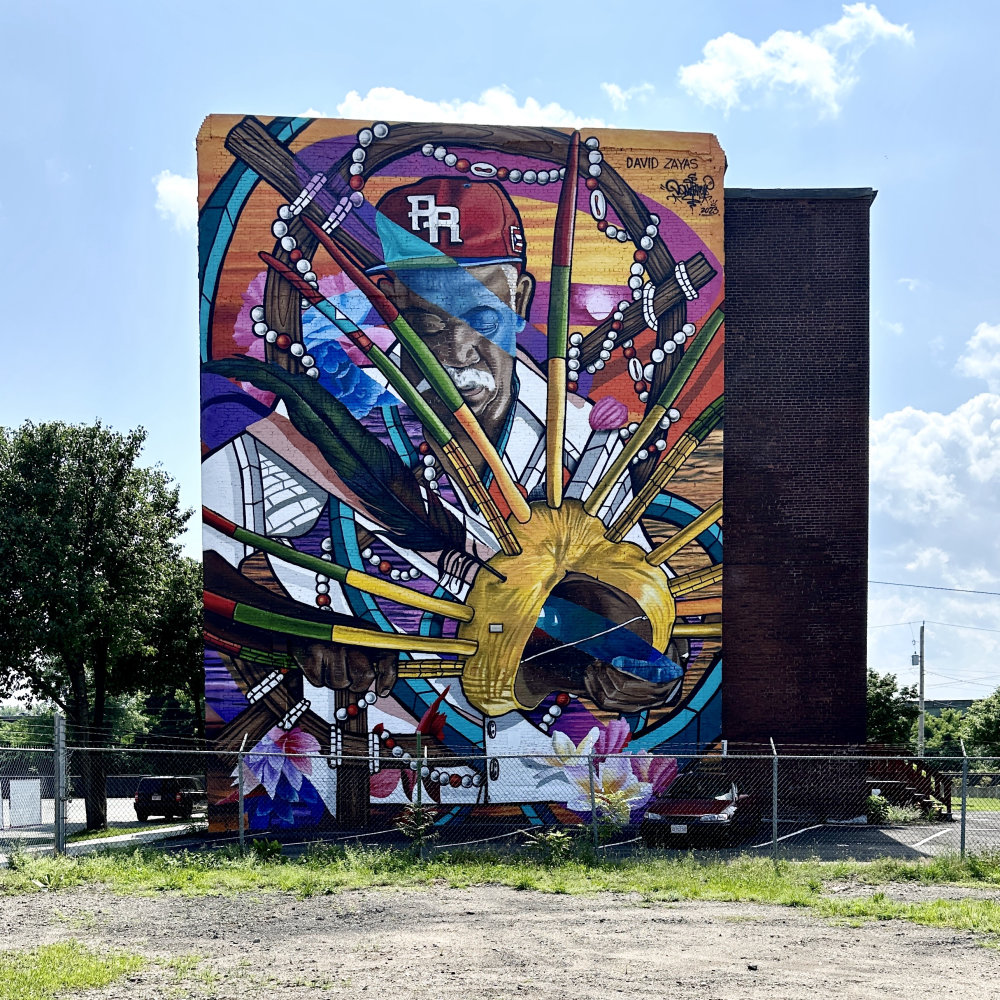 mural in Holyoke by artist Don Rimx.