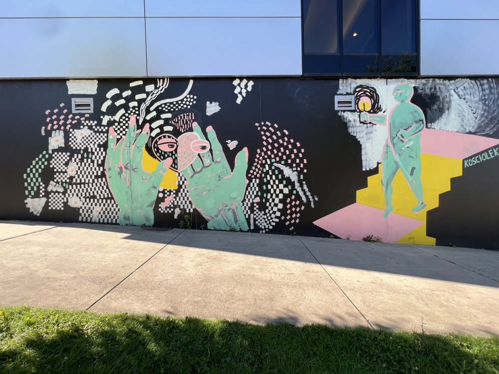 mural in Grand Rapids by artist Bryan Kosciolek.