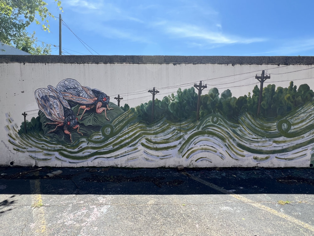 mural in Grand Rapids by artist Michelle Facer.