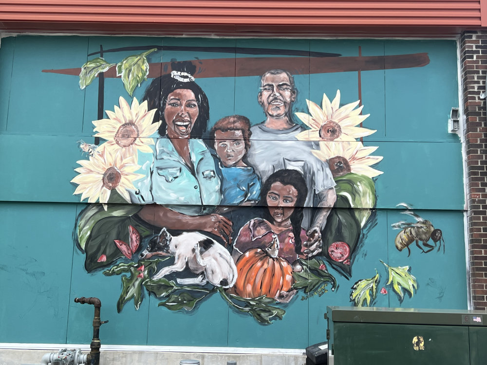 mural in Detroit by artist Ashley McFadden.