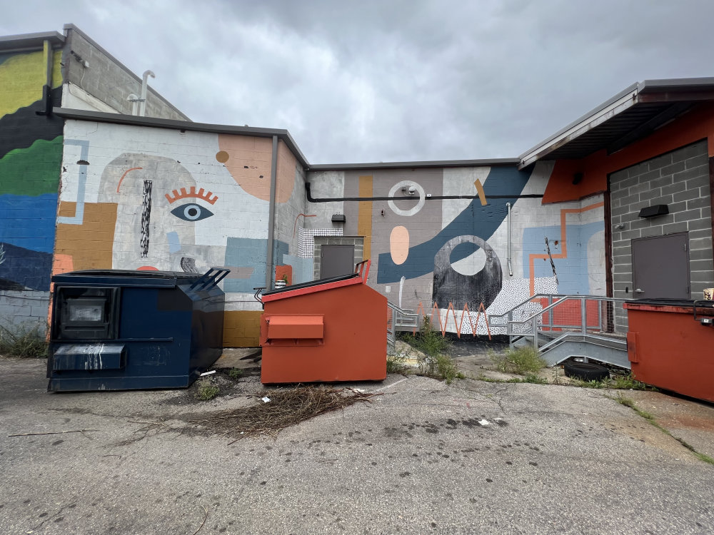 mural in Detroit by artist Ellen Rutt.
