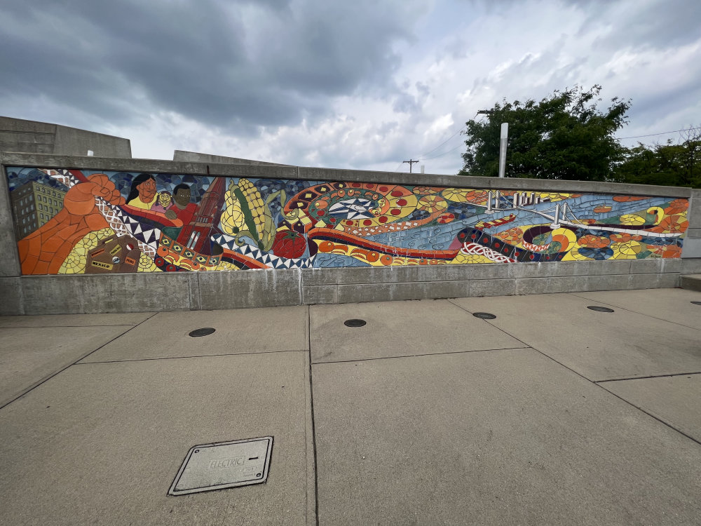 mural in Detroit by artist unknown.