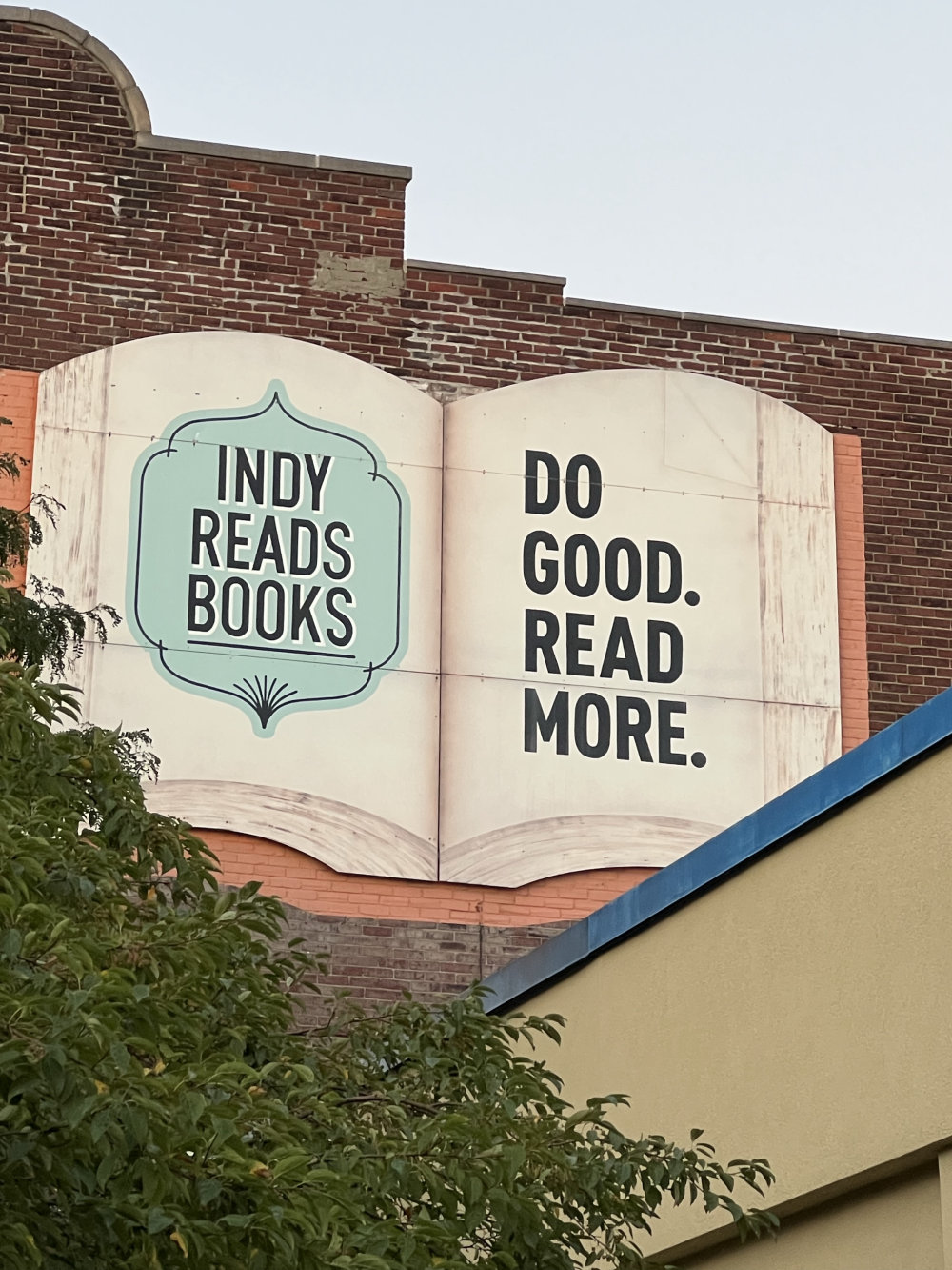mural in Indianapolis by artist unknown.