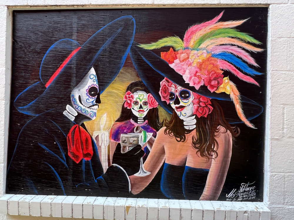 mural in Grand Rapids by artist Arturo Morales Romero.